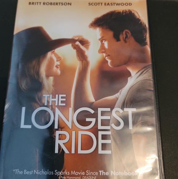 "THE LONGEST RIDE" DVD BY NICHOLAS SPARKS - Picture 1 of 3